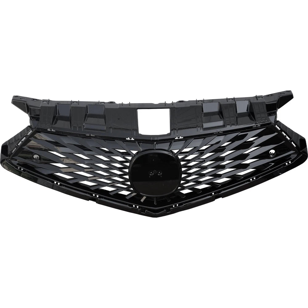 retail grill for Acura Integra 2023-2024 Front Bumper Upper+Lower Grille Glossy Black 2pcs