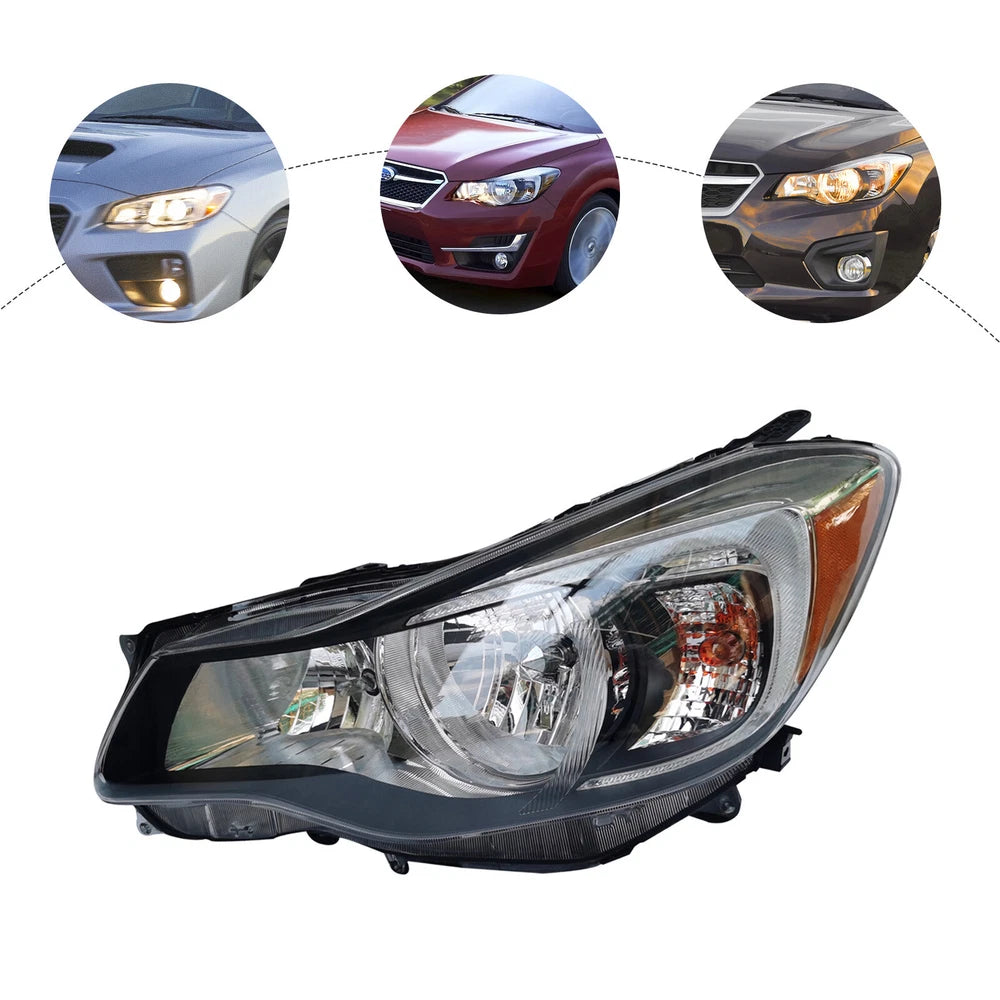 retail headlight For 2015-2016 Subaru Impreza Halogen Headlight LED