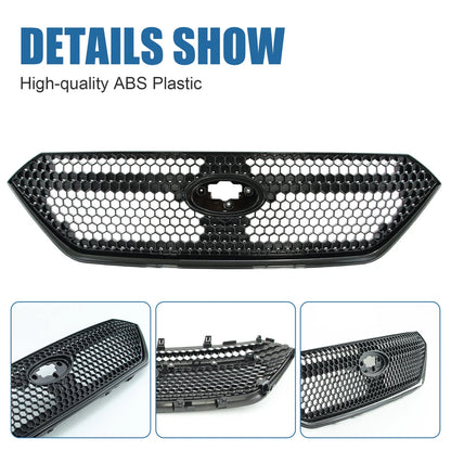 wholesale subaru grill fits 2022-2025 Subaru WRX Honeycomb Style Front Bumper Upper Grille Gloss Black