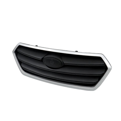 retail Front Grille For 2015-2017 Subaru Legacy 991121AL13A Silver Shell+Gray Insert