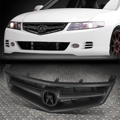 wholesale grill For Acura TSX 2006-2008  OE Style Matte Black Front Bumper Hood Grille Grill Assembly