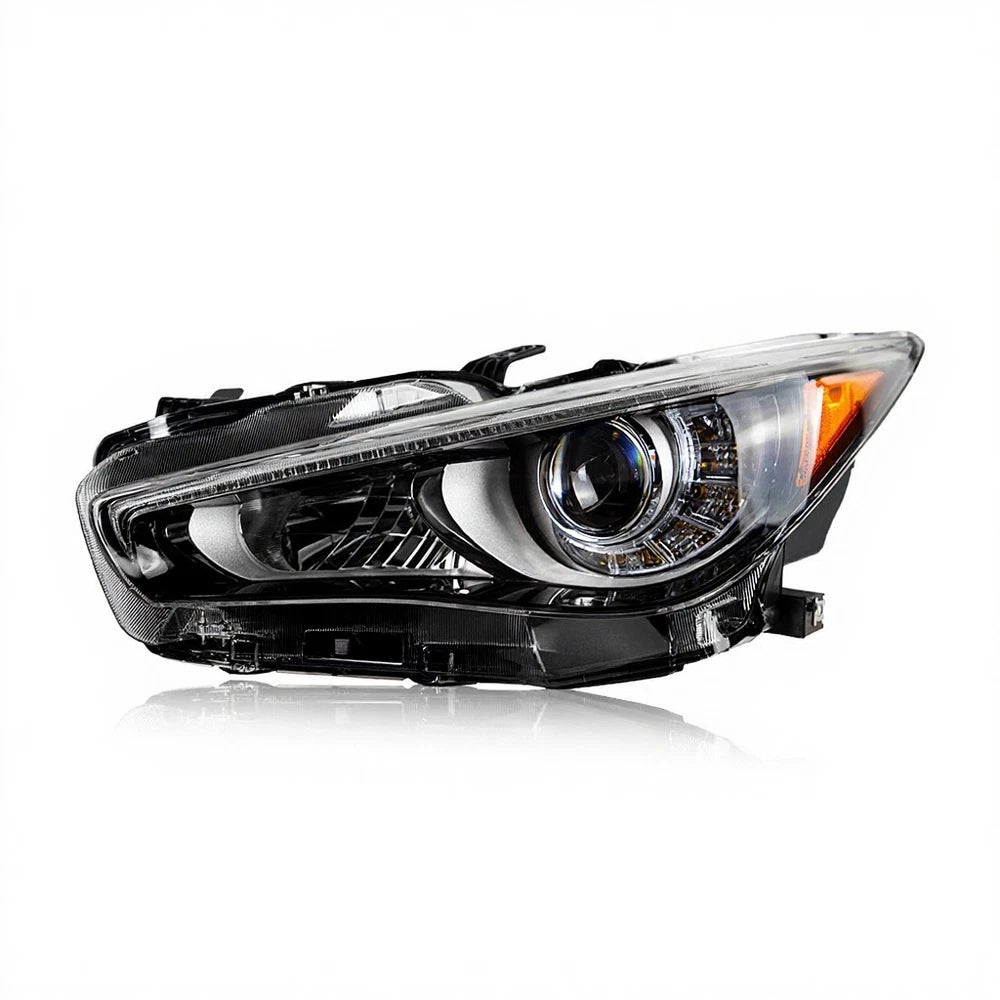 retail For Infiniti Q50 2013-2014-2019  AFS LED DRL Projector Headlight Headlamp New