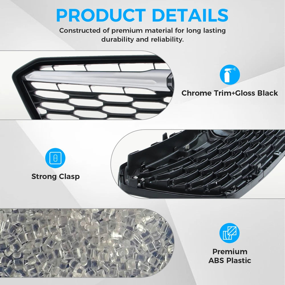 retail  Grill Assembly For 2017-2019 Subaru Impre