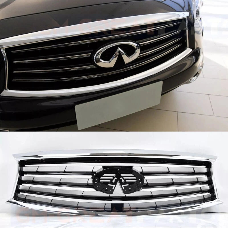 wholesale For  Infiniti QX70 2014-2017 front radiator grille chrome  oe 62070-3EV1B