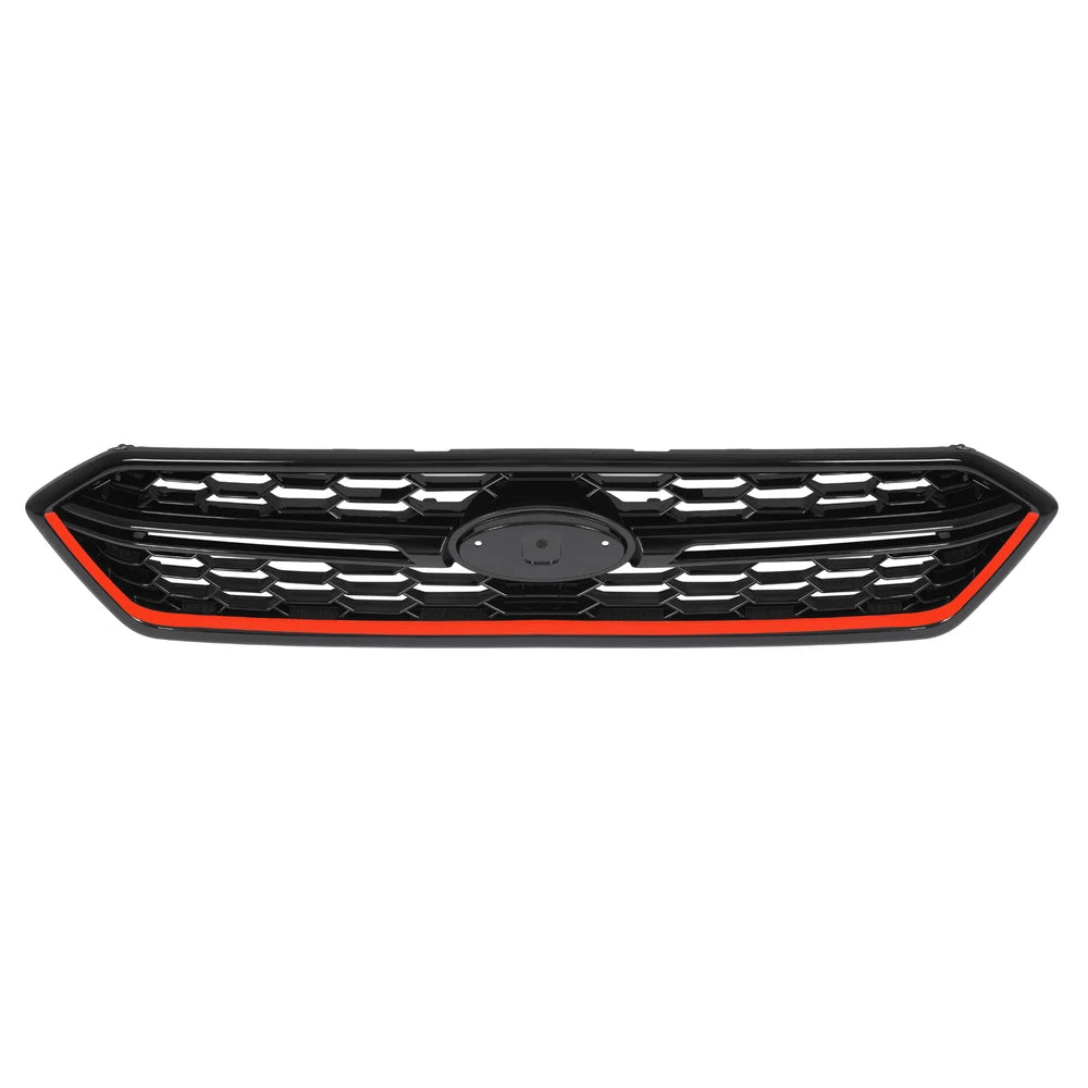 retail front grill For Subaru WRX/WRX STI 2018-2020 Black Front Bumper Upper Grille W/Red Trim