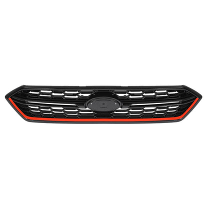 retail front grill For Subaru WRX/WRX STI 2018-2020 Black Front Bumper Upper Grille W/Red Trim