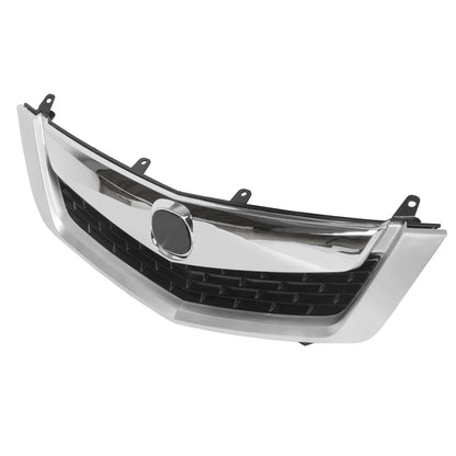 retail For Acura TSX Sedan 2009 2010 Chrome Front Bumper Upper Grille Mesh Style Grill
