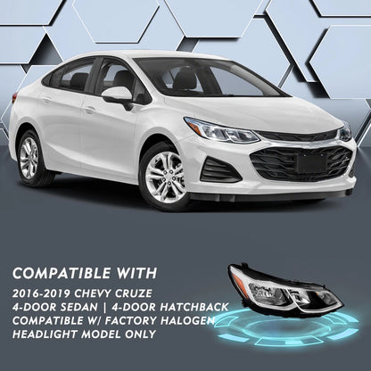 wholesale For 2016-2019 chevrolet Cruze FACTORY Headlight Assembly Passenger Side 2016 - 2017 -2018 -2019