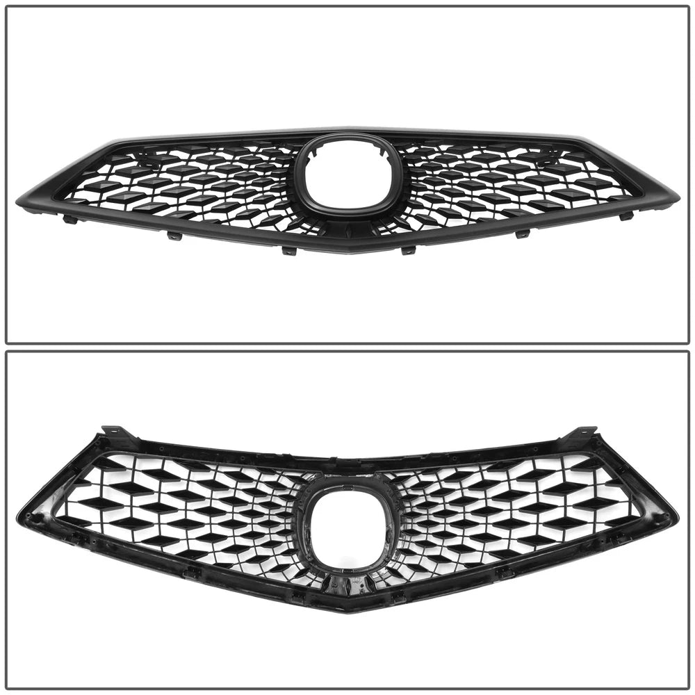 retail grill For Acura TLX 2018-2020  OE Style Matte Black Front Bumper Hood Grille Grill Assembly