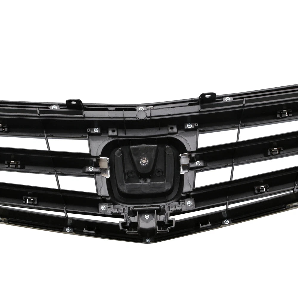 retail grill for  Honda ACURA TSX  2009 2010 Front Bumper Chrome Black Upper Grille Grill