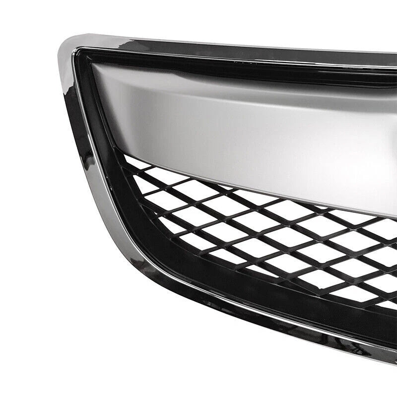 retail grill Fit 2013 2014 2015 Acura RDX Front Bumper Upper Grille Chrome Trim Mesh Grill