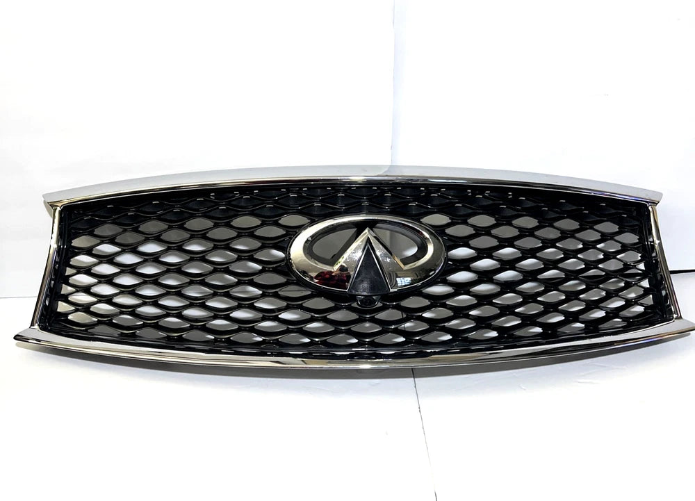 wholesale car grill for Infiniti 2015 2016 2017 Qx80 Grille Chrome With Camera Hole OEM 62310 5za0a