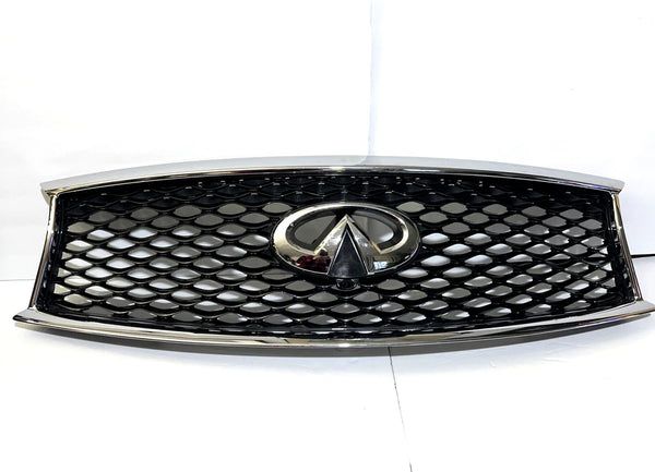 wholesale car grill for Infiniti 2015 2016 2017 Qx80 Grille Chrome With Camera Hole OEM 62310 5za0a