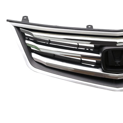 wholesale grill for  Honda ACURA TSX  2009 2010 Front Bumper Chrome Black Upper Grille Grill