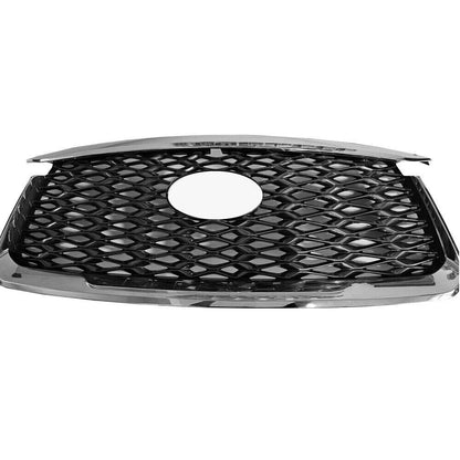 retail Front Grille Mesh Grill Bar Vent Trim Fit for Infiniti QX60 2022 2023 2024