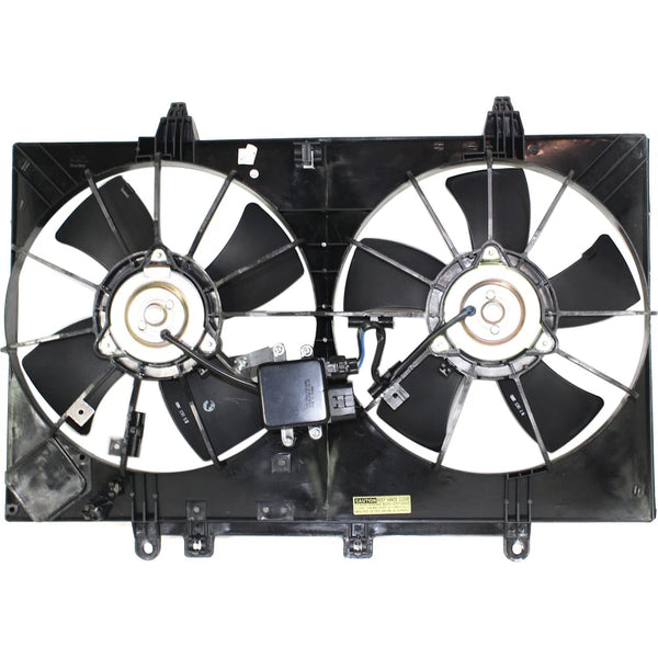 retail Dual Radiator Fan Assembly For 06-10 Infiniti M35 M45 Includes Control Module