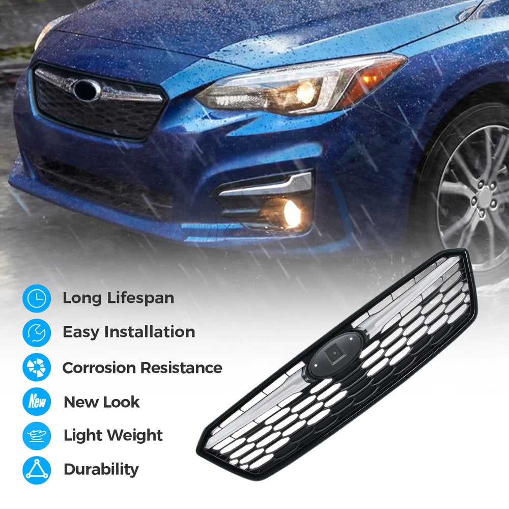 retail  Grill Assembly For 2017-2019 Subaru Impre