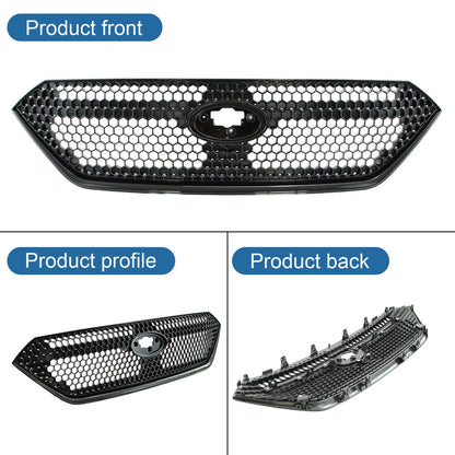 retail subaru grill fits 2022-2025 Subaru WRX Honeycomb Style Front Bumper Upper Grille Gloss Black