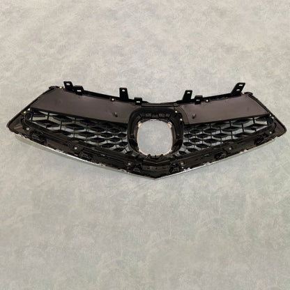 retail Black and Silver Front Grille Central Bumper Grill Fits For Acura MDX 2014-2019