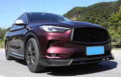 retail For Infiniti QX50 2019-2023 Car Front Bumper Hood Grille Grill Cover Kit Black