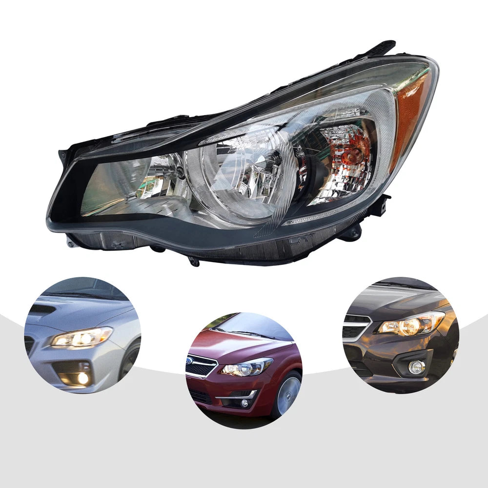 retail headlight For 2015-2016 Subaru Impreza Halogen Headlight LED