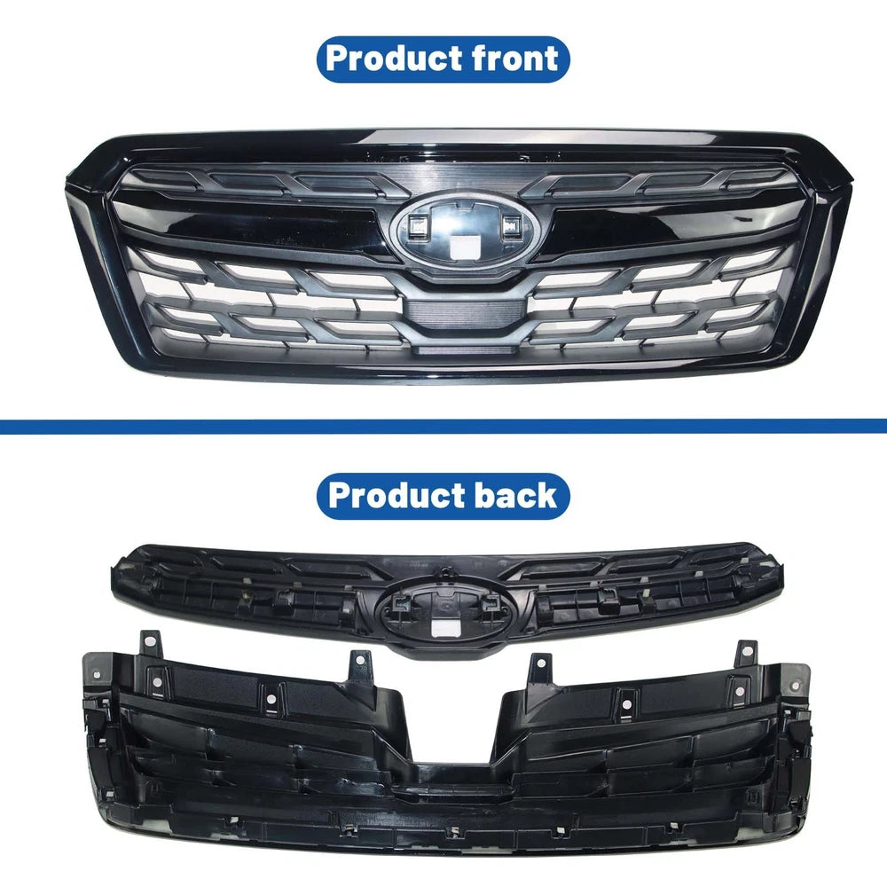 retail Grille Assembly For 2014-2018 Subaru Forester Gloss Balck