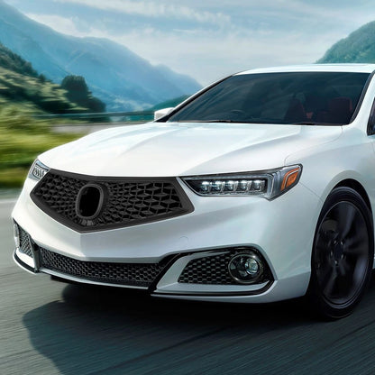 wholesale grill For Acura TLX 2018-2020  OE Style Matte Black Front Bumper Hood Grille Grill Assembly