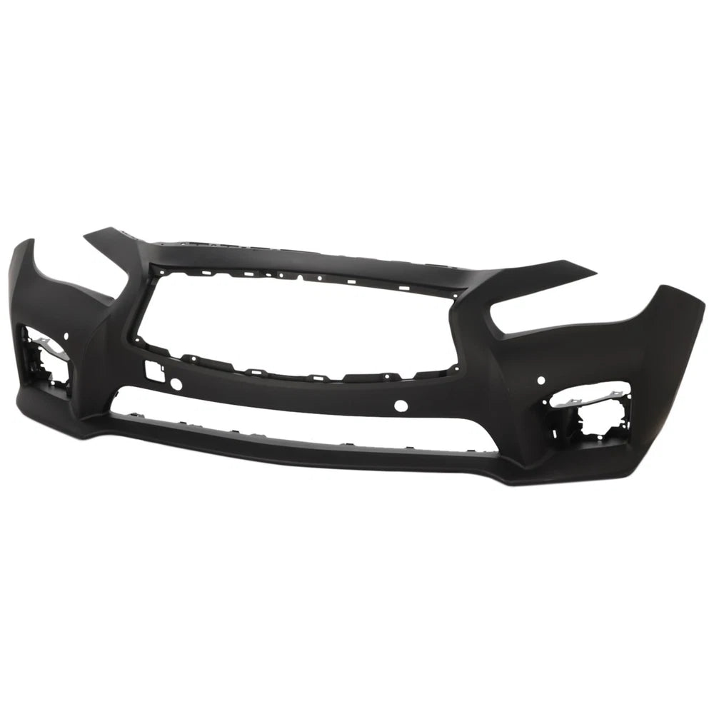 wholesale Front Bumper Cover For  Infiniti Q50 2014-2017 Primed Fascia With Sensors