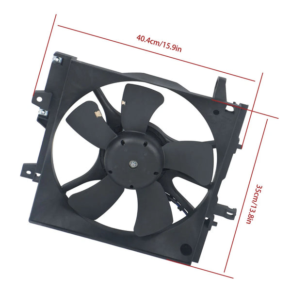 retail Cooling Fan with Shroud For Subaru Forester 2010 Impreza