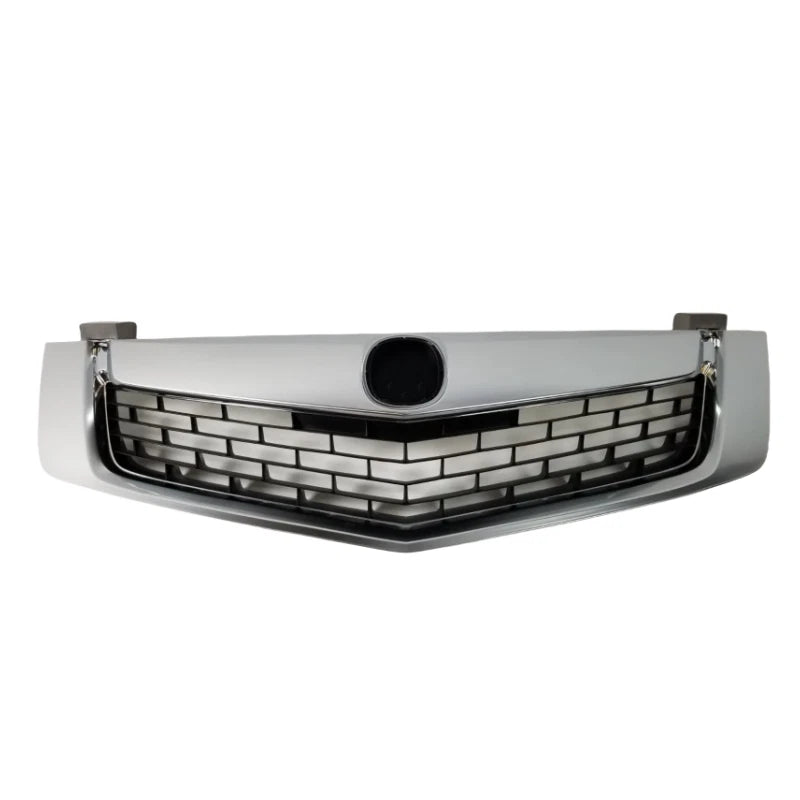 retail For Acura TSX Sedan 2009 2010 Chrome Front Bumper Upper Grille Mesh Style Grill