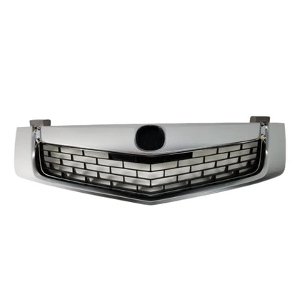 retail For Acura TSX Sedan 2009 2010 Chrome Front Bumper Upper Grille Mesh Style Grill