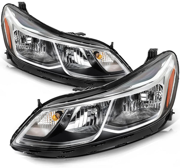 Left+Right Pair Headlights Assembly For Chevrolet Cruze 2016 2017 2018 2019