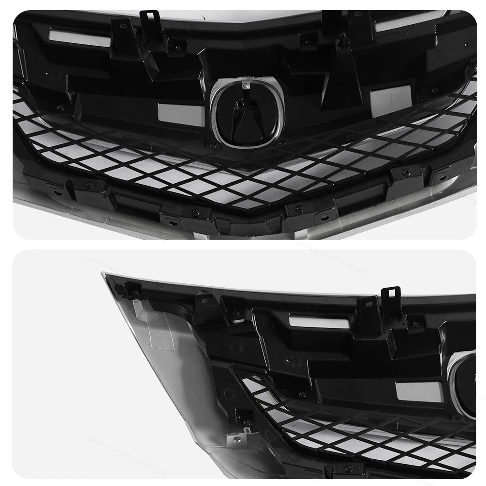 retail grill Acura TL 2009 2010 2011 Front Bumper Upper Grille Satin Finished Chrome New