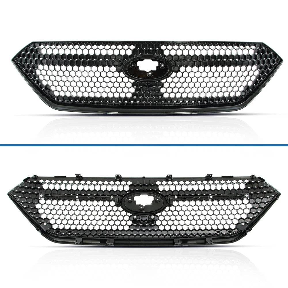 wholesale subaru grill fits 2022-2025 Subaru WRX Honeycomb Style Front Bumper Upper Grille Gloss Black