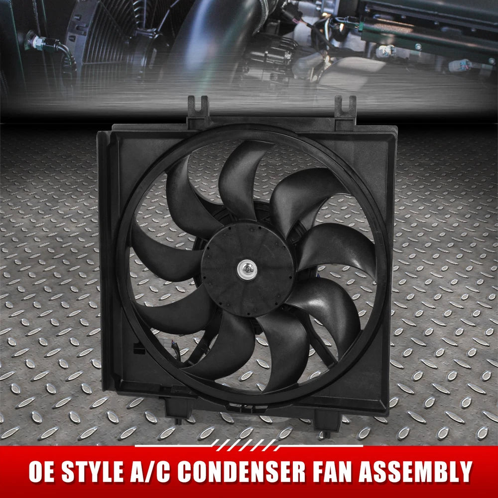 wholesale cooling fan For 2014-2021 Forester WRX 2.0T 2.5L NA OE Style A/C Condenser Cooling Fan Assembly