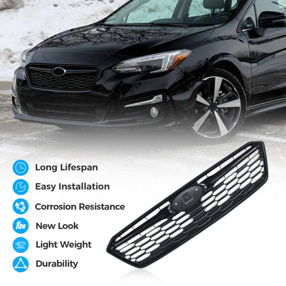retail  Grille  For 2017-2019 Subaru Impreza Mesh Grill Assembly