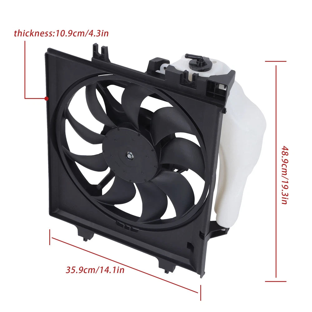 retail Cooling Fan Assembly For Subaru Forester 2019-2021 H4 2.5L Single Fan