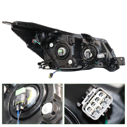 retail headlight for 2014 2015 2016 Subaru Forester Halogen Clear Headlight NEW