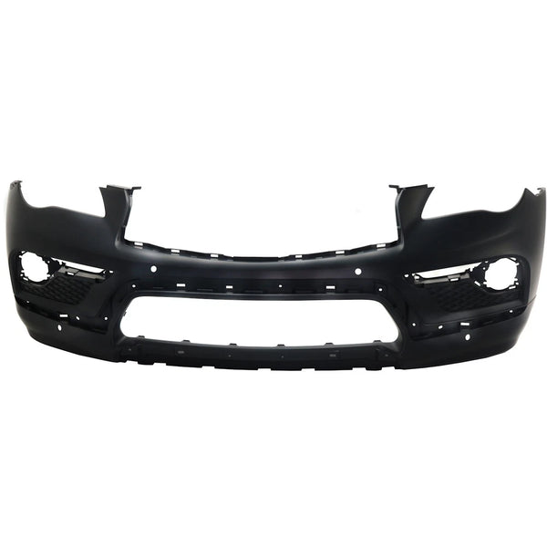 retail front bumper cover for 2016-2017 infiniti qx50 primed oe1000271