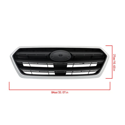 wholesale Front Grille For 2015-2017 Subaru Legacy 991121AL13A Silver Shell+Gray Insert