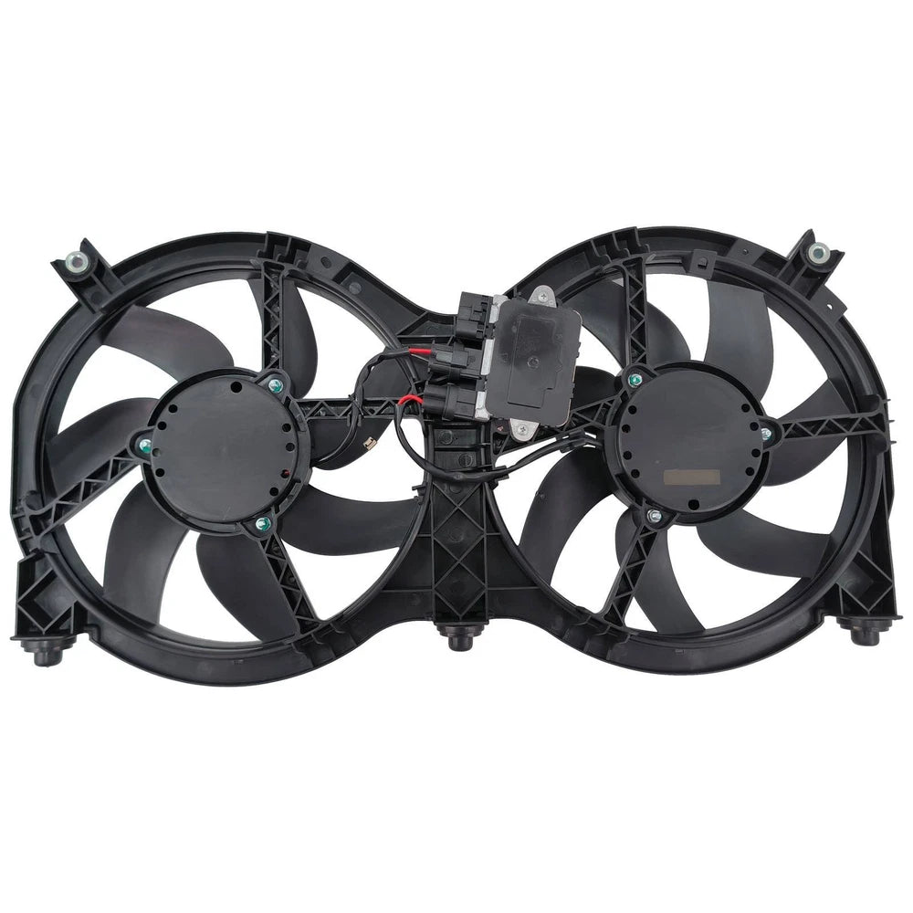 retail Radiator Dual Cooling Fan Assembly For 2013-19 Pathfinder JX35 Infiniti QX60