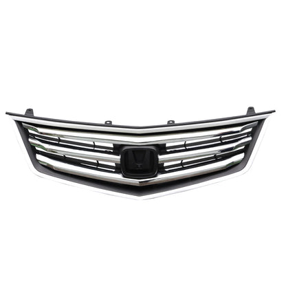 wholesale grill for  Honda ACURA TSX  2009 2010 Front Bumper Chrome Black Upper Grille Grill