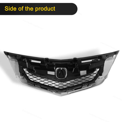 wholesale grill Acura TL 2009 2010 2011 Front Bumper Upper Grille Satin Finished Chrome New