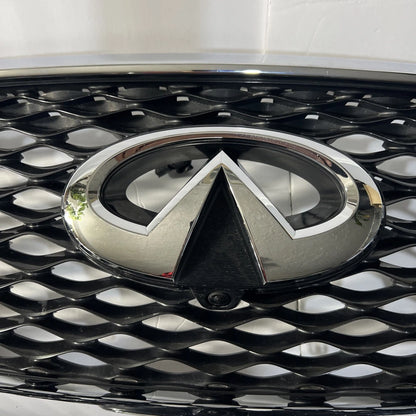 retail car grill for Infiniti 2015 2016 2017 Qx80 Grille Chrome With Camera Hole OEM 62310 5za0a