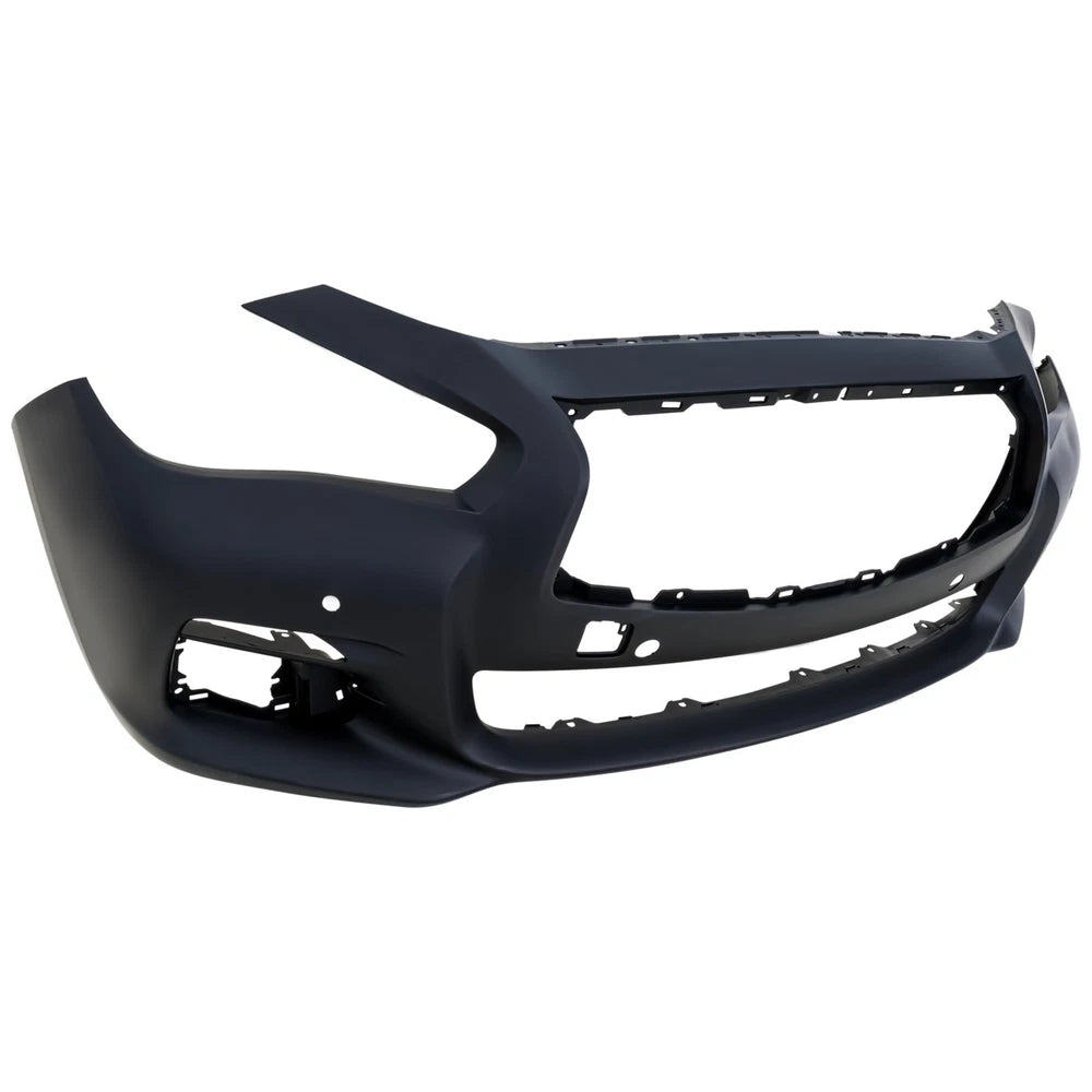 retail Front Bumper Cover Primed For Infiniti Q50 2014 2015 2016 2017