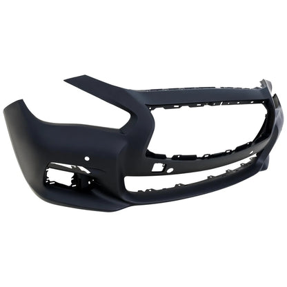 retail Front Bumper Cover Primed For Infiniti Q50 2014 2015 2016 2017