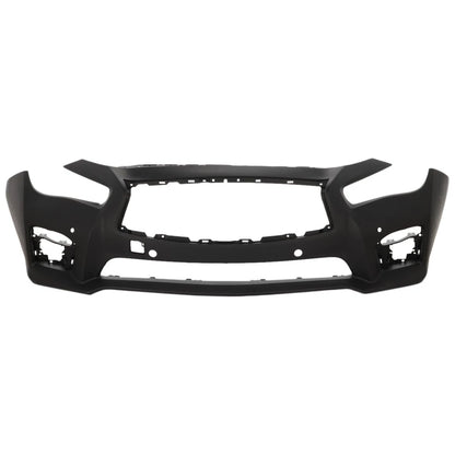 wholesale Front Bumper Cover For  Infiniti Q50 2014-2017 Primed Fascia With Sensors