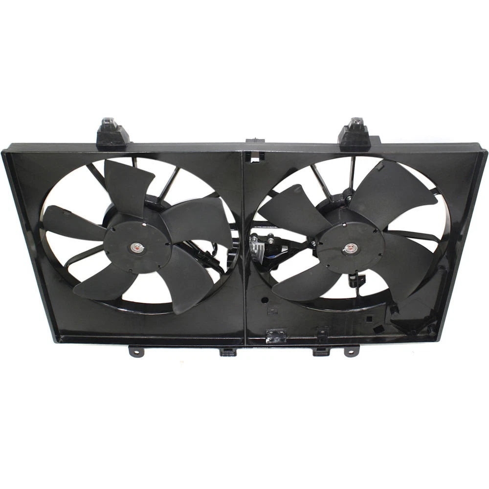 retail Dual Radiator Fan Assembly For 06-10 Infiniti M35 M45 Includes Control Module