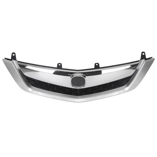 retail For Acura TSX Sedan 2009 2010 Chrome Front Bumper Upper Grille Mesh Style Grill