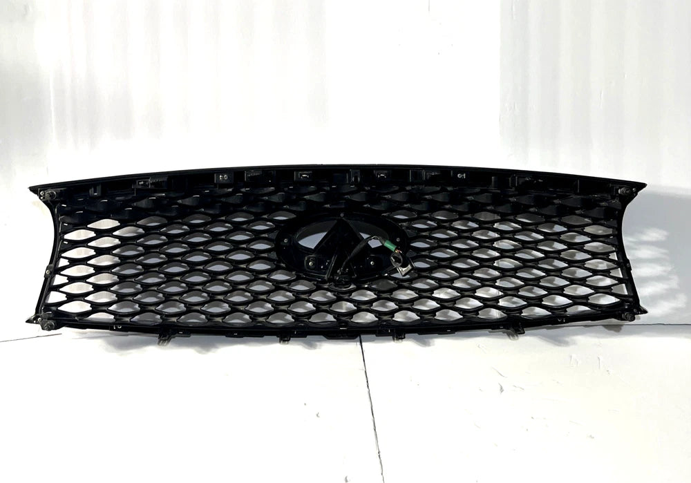 wholesale car grill for Infiniti 2015 2016 2017 Qx80 Grille Chrome With Camera Hole OEM 62310 5za0a